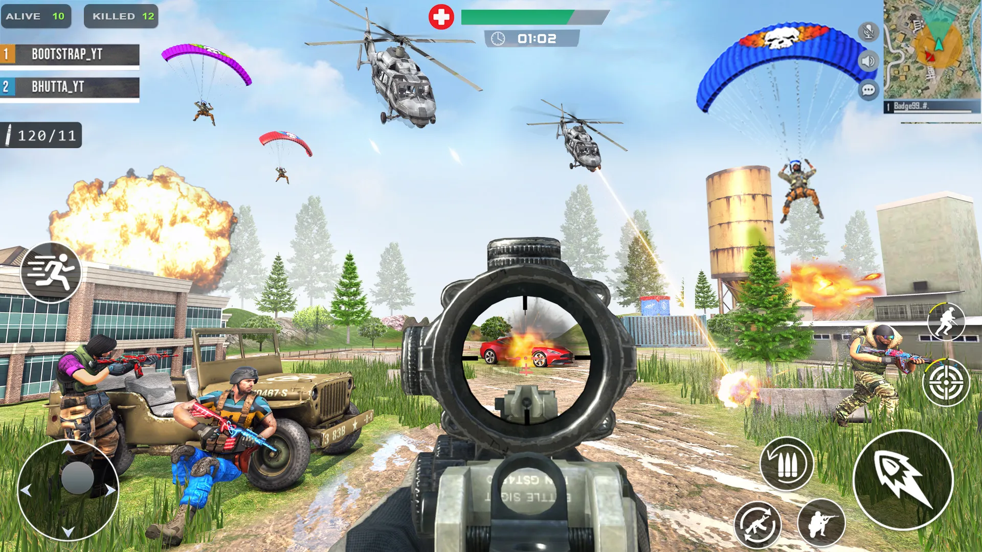 Battleground Squad Fire Fronts | Indus Appstore | Screenshot