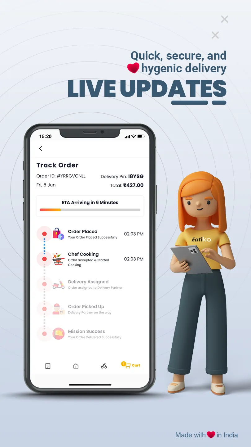 Eatiko - Delivery & Dine out | Indus Appstore | Screenshot