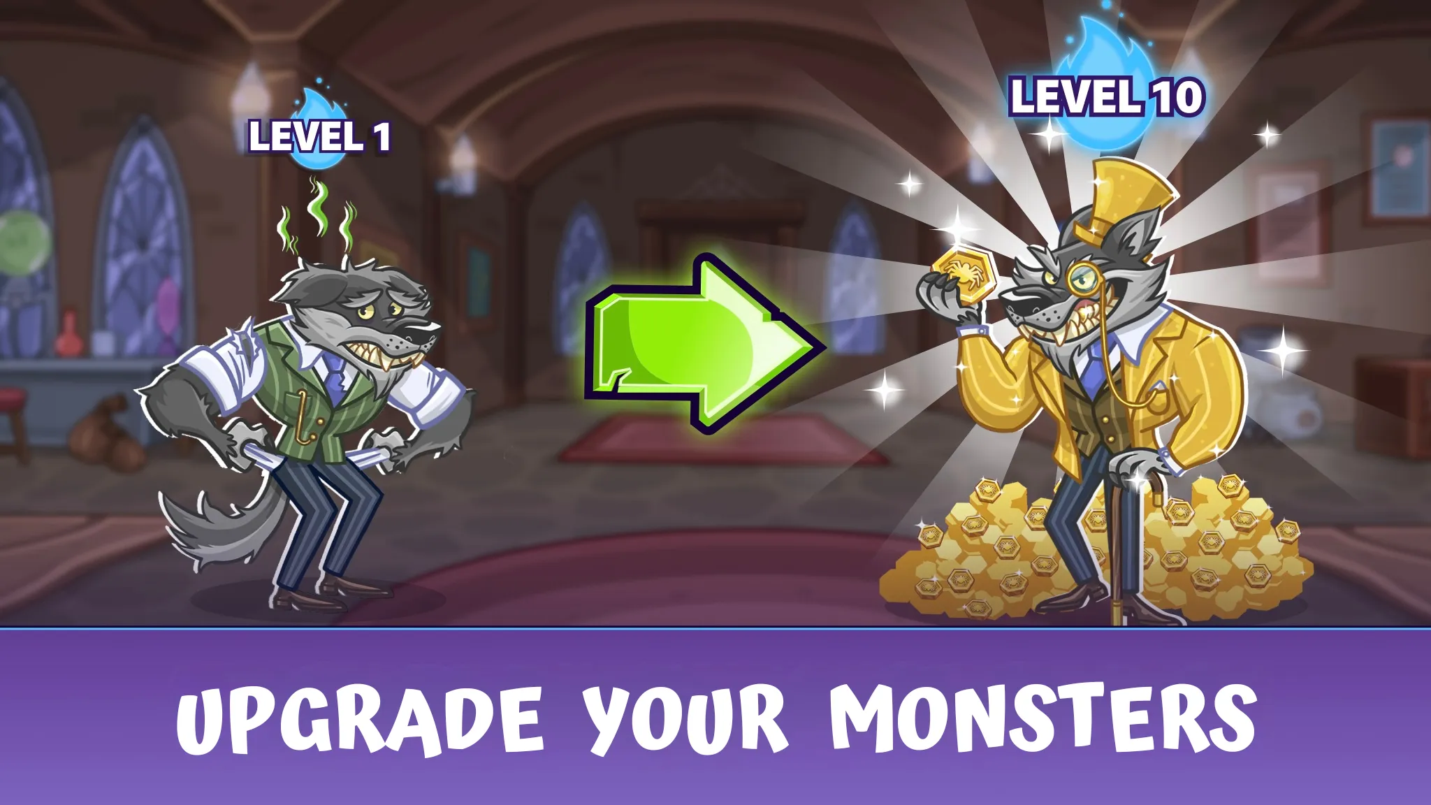 Monster Idle Tycoon Country | Indus Appstore | Screenshot