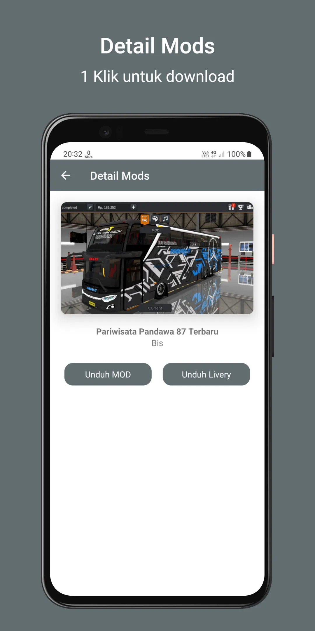 MOD Bussid Bus Pariwisata | Indus Appstore | Screenshot