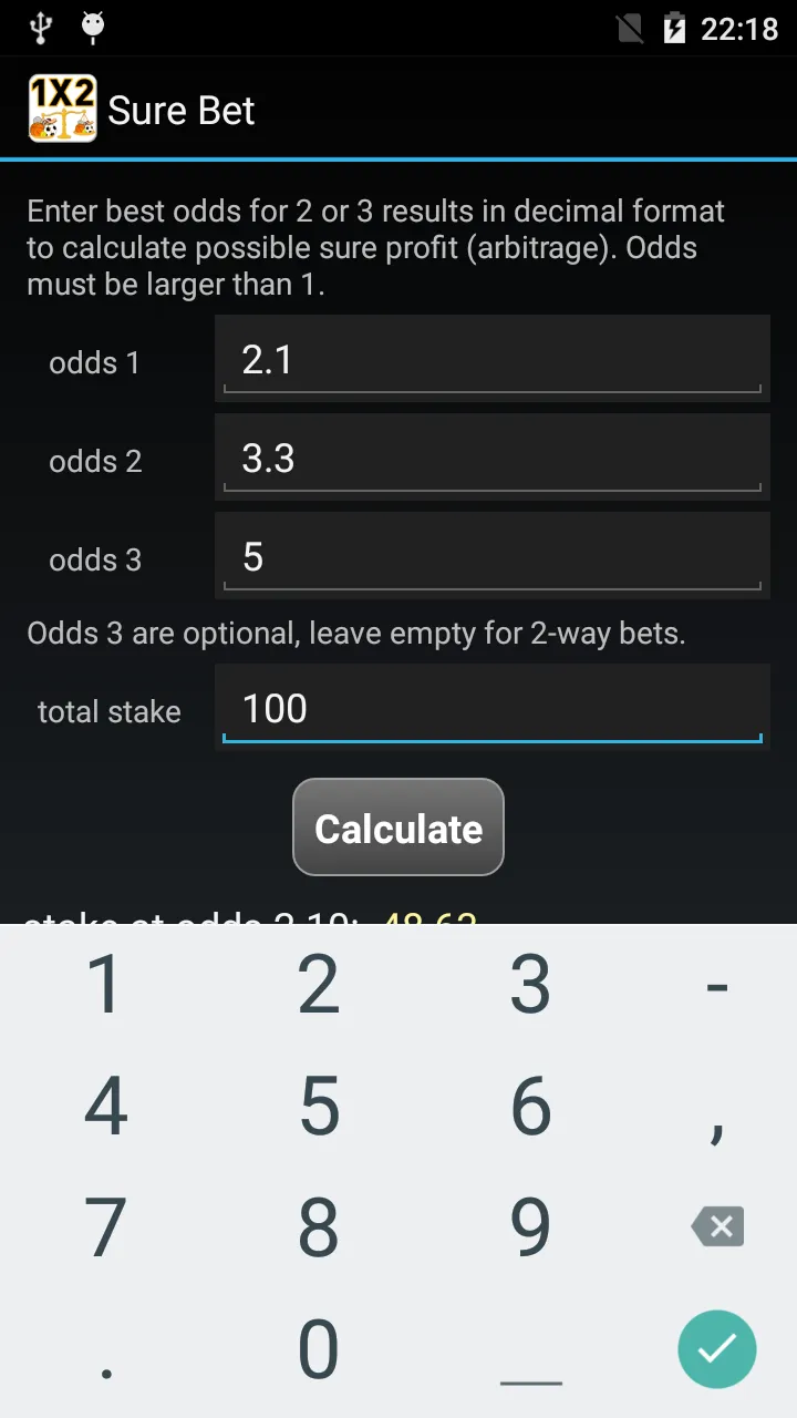 Sure Bet | Indus Appstore | Screenshot