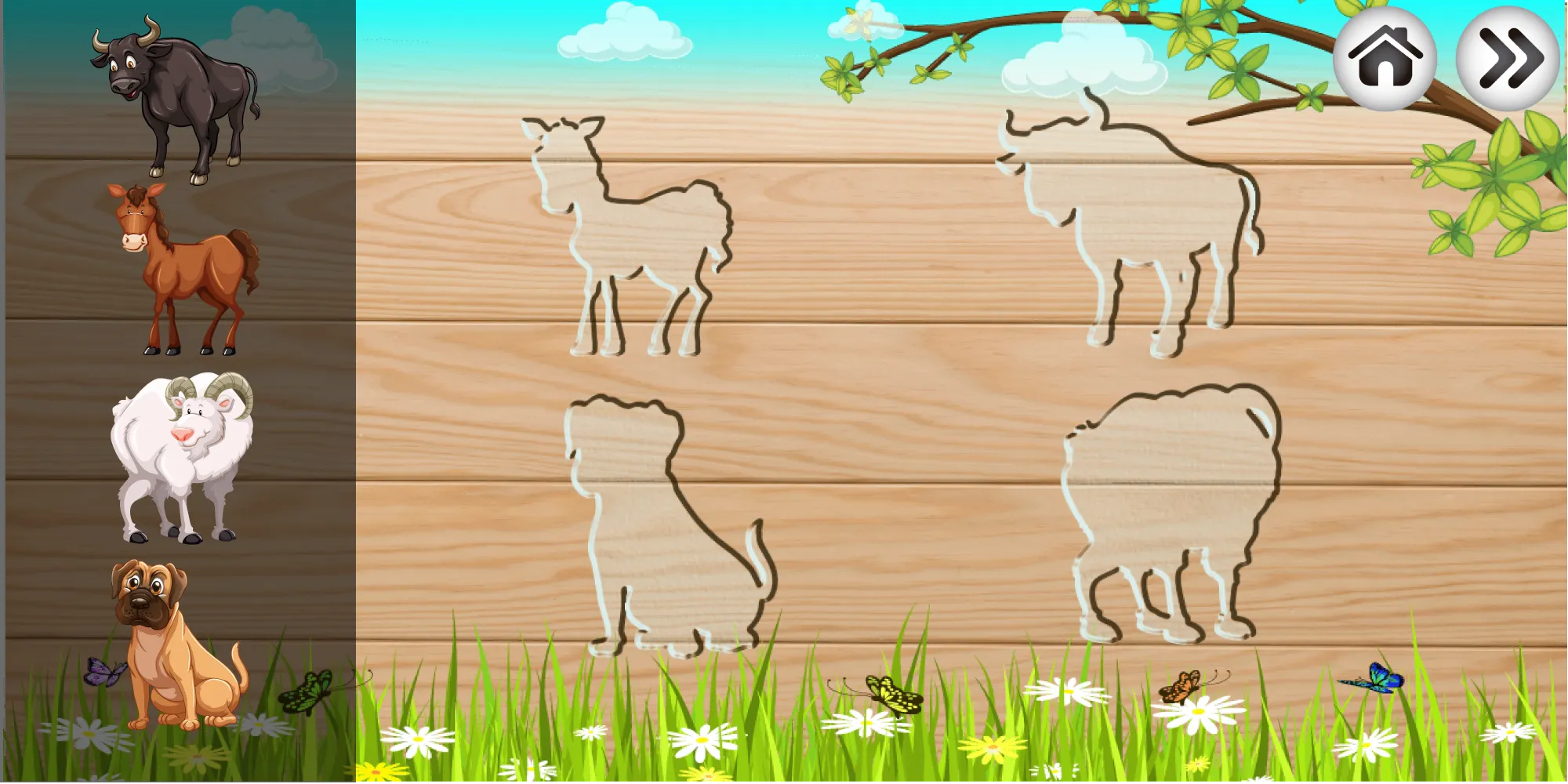 Animals puzzle games for kids | Indus Appstore | Screenshot