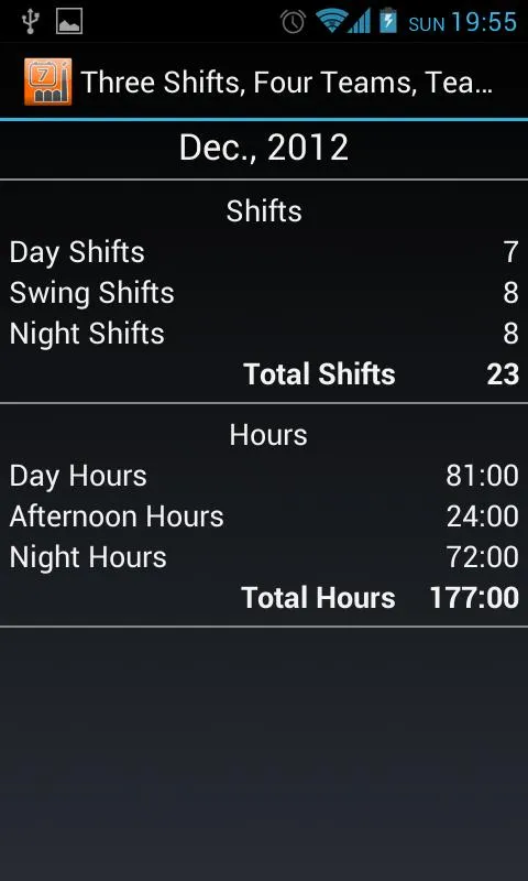 Shift Schedule + Alarm Clock | Indus Appstore | Screenshot