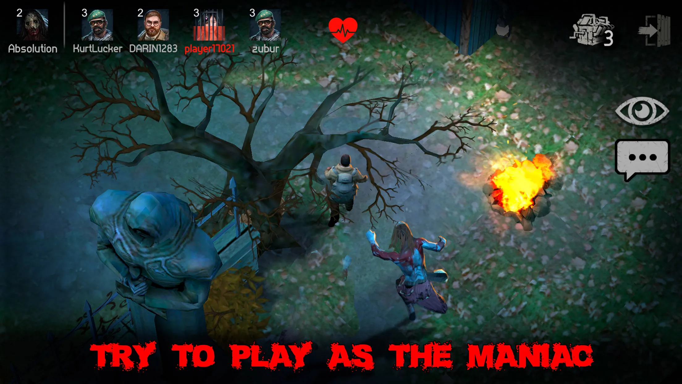 Horrorfield Multiplayer horror | Indus Appstore | Screenshot