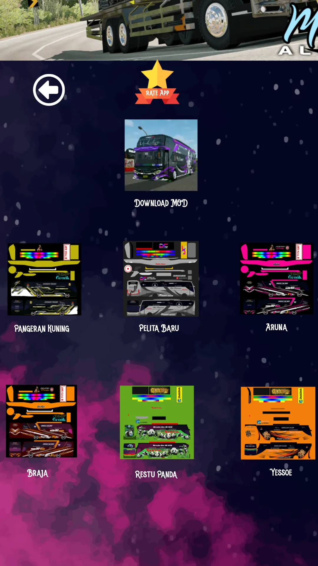 Mod Bussid Full Vehicle | Indus Appstore | Screenshot