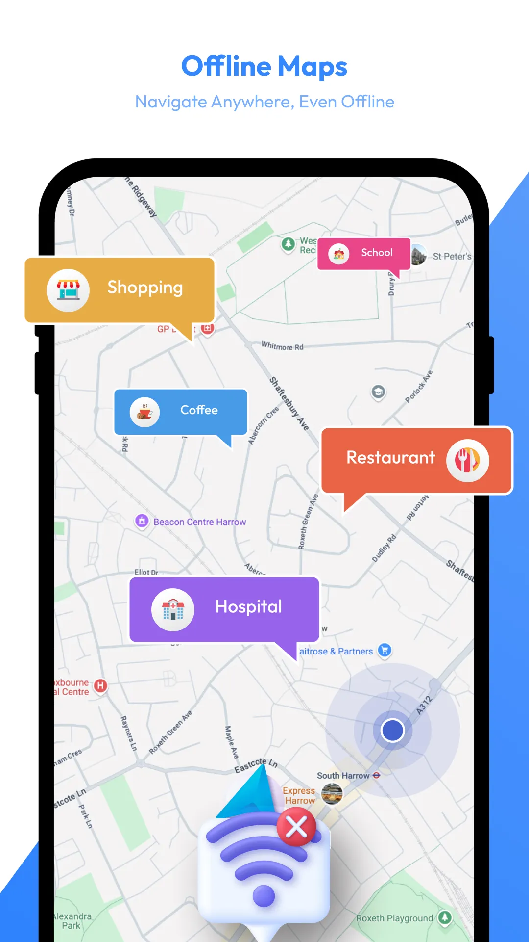 Satellite View - Maps - Radar | Indus Appstore | Screenshot