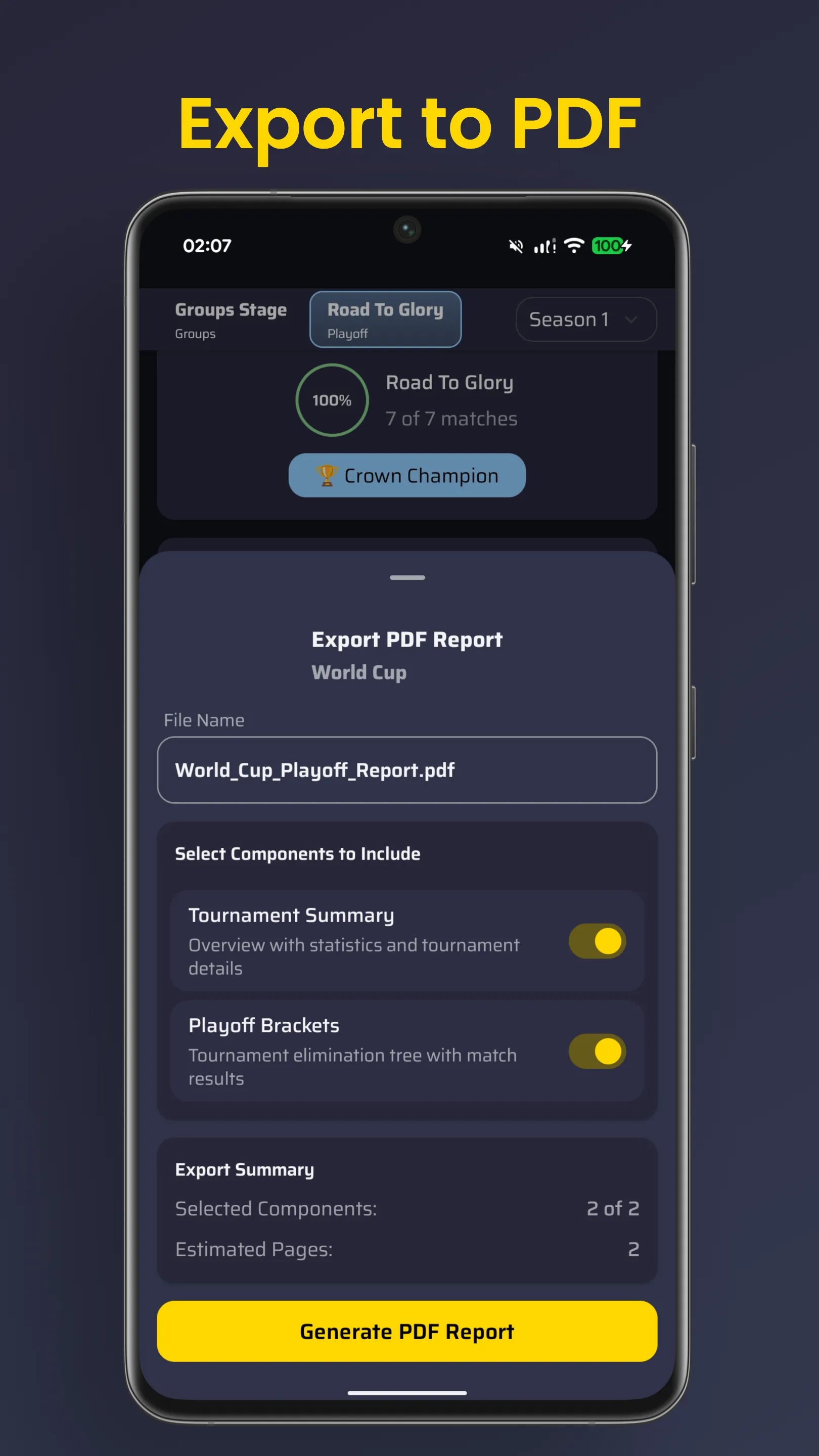 Tournament Bracket Maker | Indus Appstore | Screenshot
