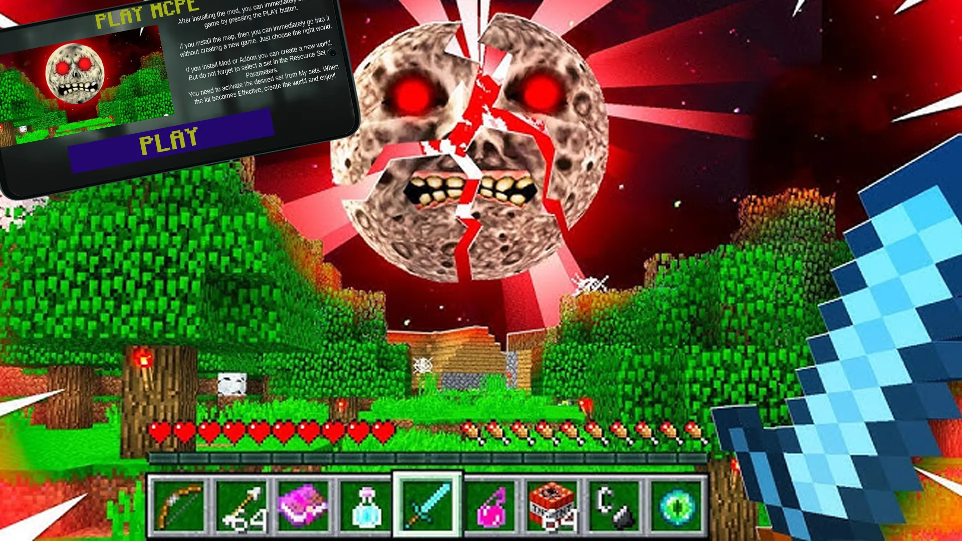 Scary Moon Mods for Minecraft | Indus Appstore | Screenshot