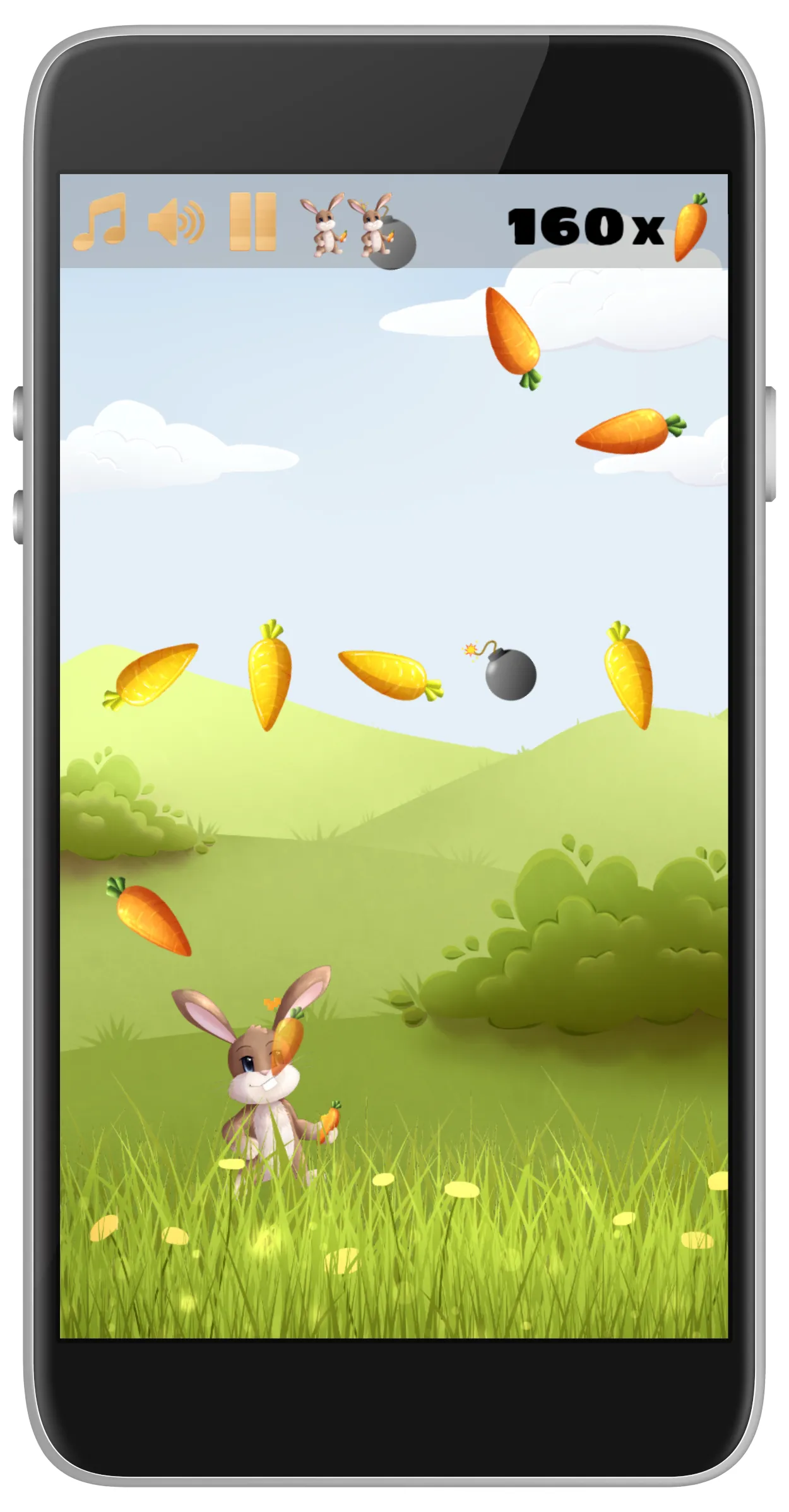 Catch The Carrot | Indus Appstore | Screenshot