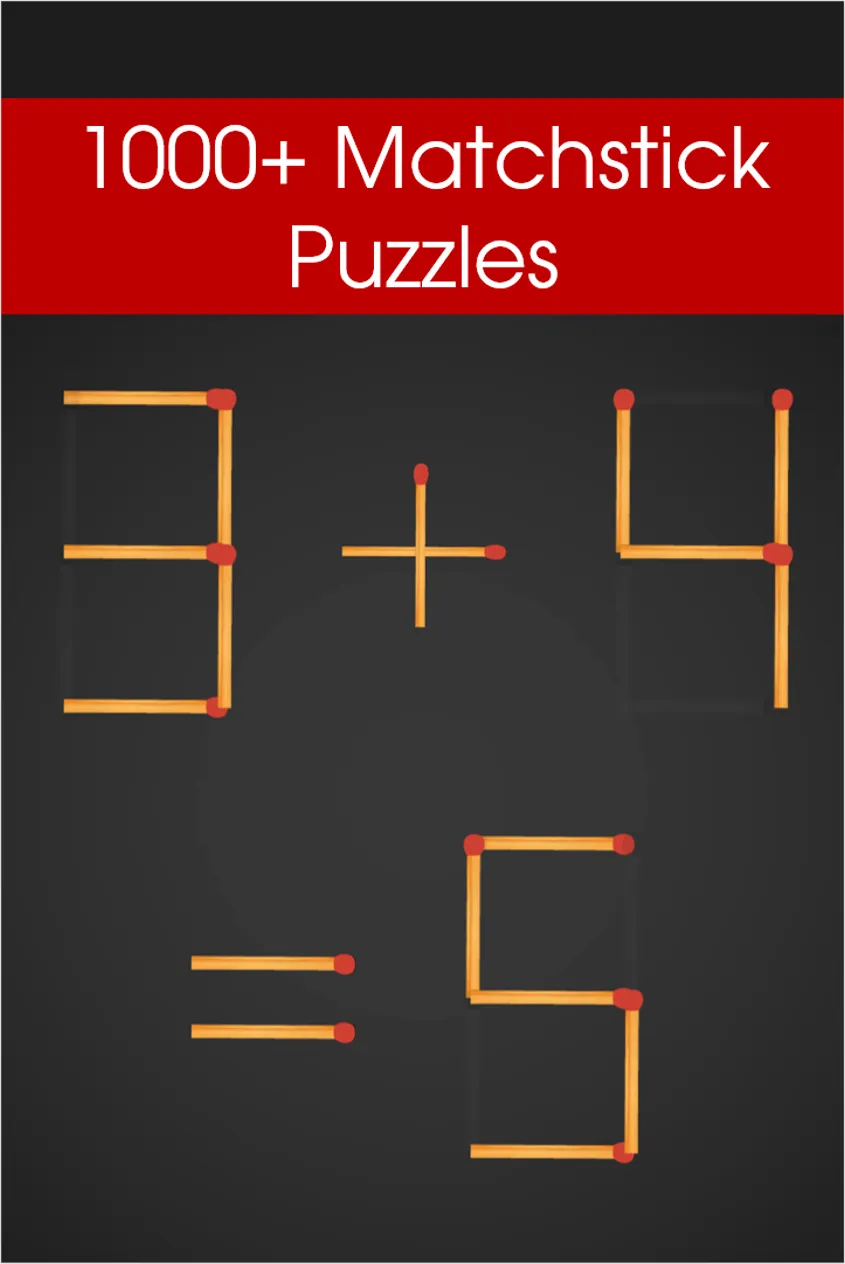 Matchstick Puzzle Game | Match | Indus Appstore | Screenshot