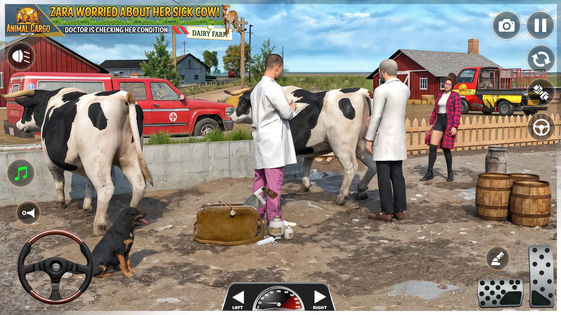 Village Animal Dairy Farm 3D | Indus Appstore | Screenshot