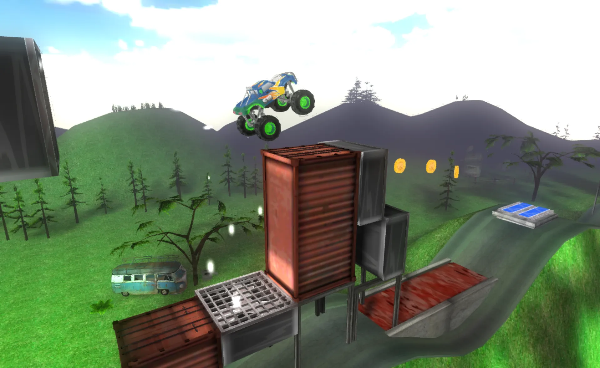 Big Monster Truck Racing 3D | Indus Appstore | Screenshot