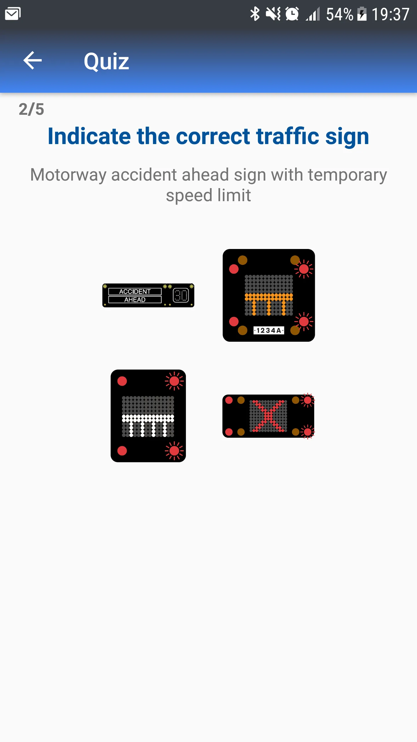 I know traffic signs | Indus Appstore | Screenshot