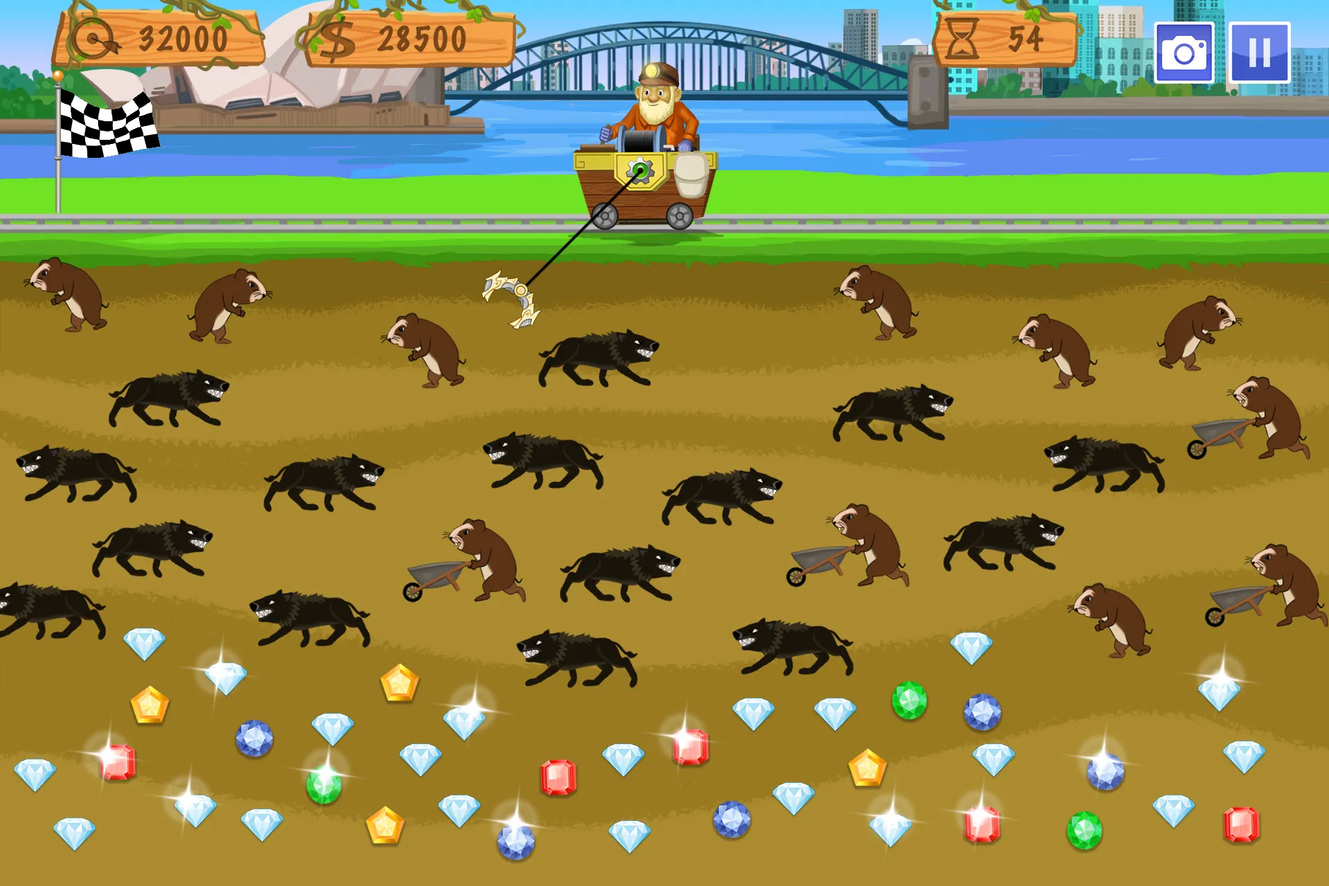 Gold Miner World Tour | Indus Appstore | Screenshot