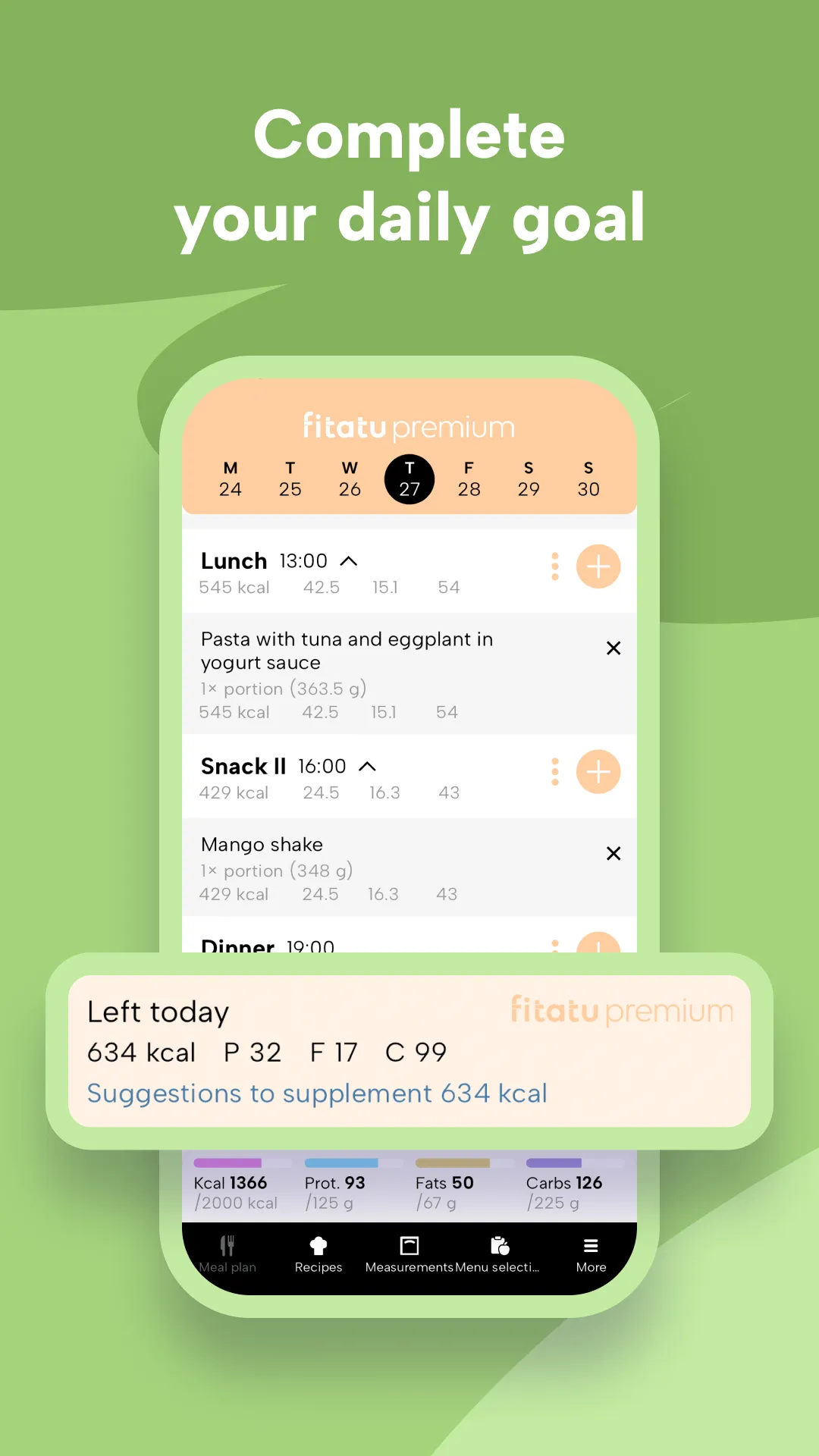 Fitatu Calorie Counter & Diet | Indus Appstore | Screenshot