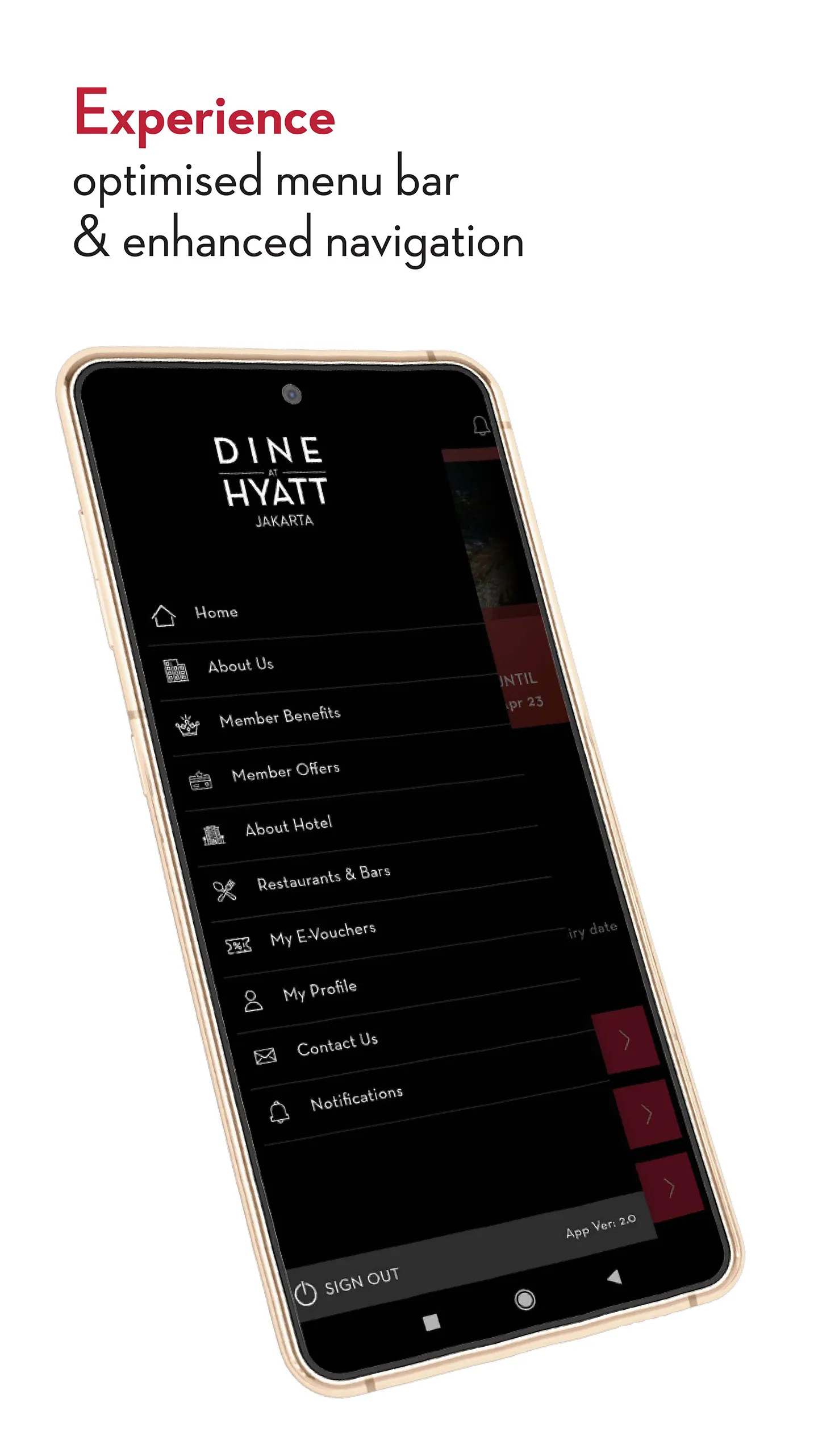 Dine at Hyatt Jakarta | Indus Appstore | Screenshot