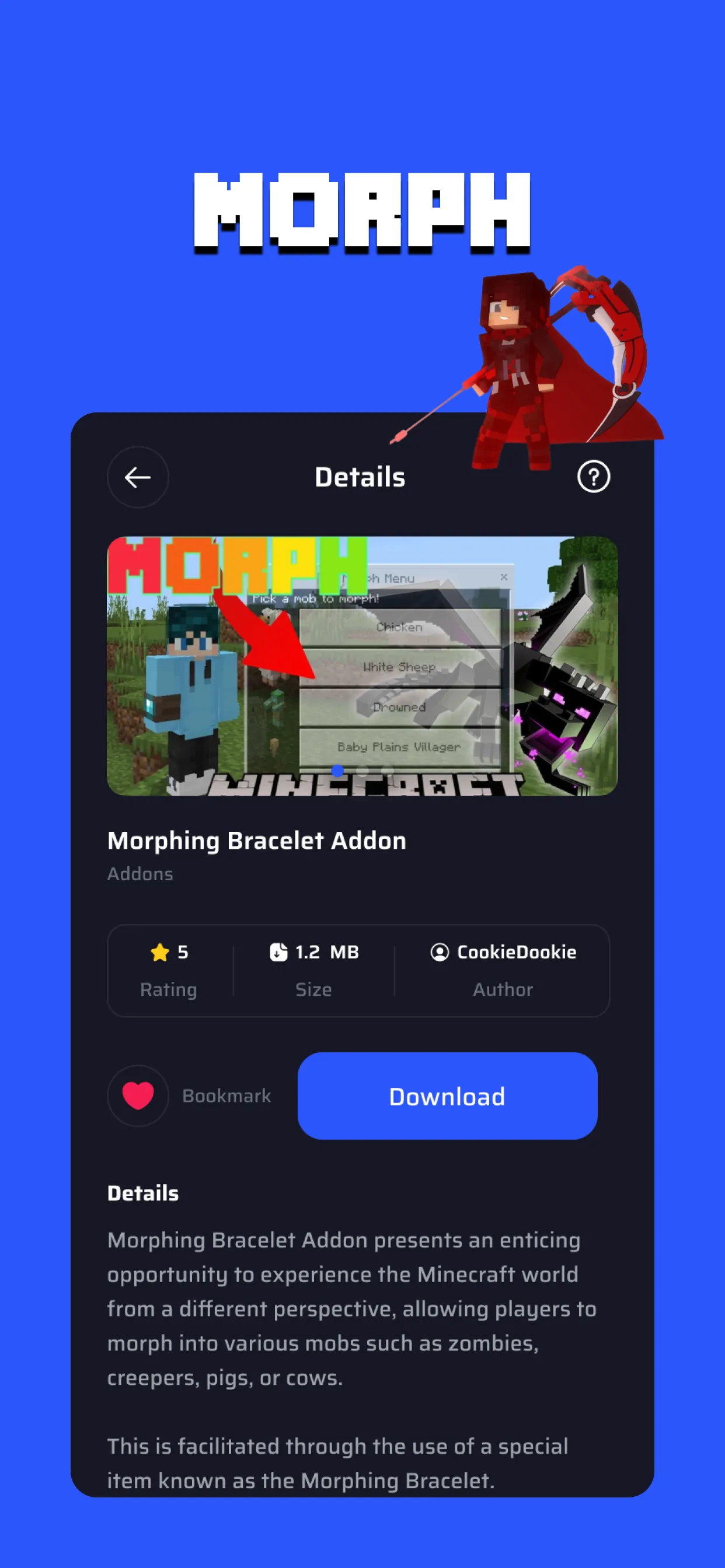 Mod Addons for Minecraft PE | Indus Appstore | Screenshot