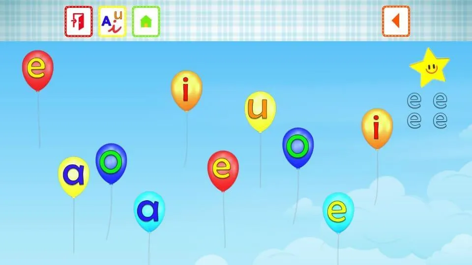 VOWELS FOR KIDS IN SPANISH | Indus Appstore | Screenshot