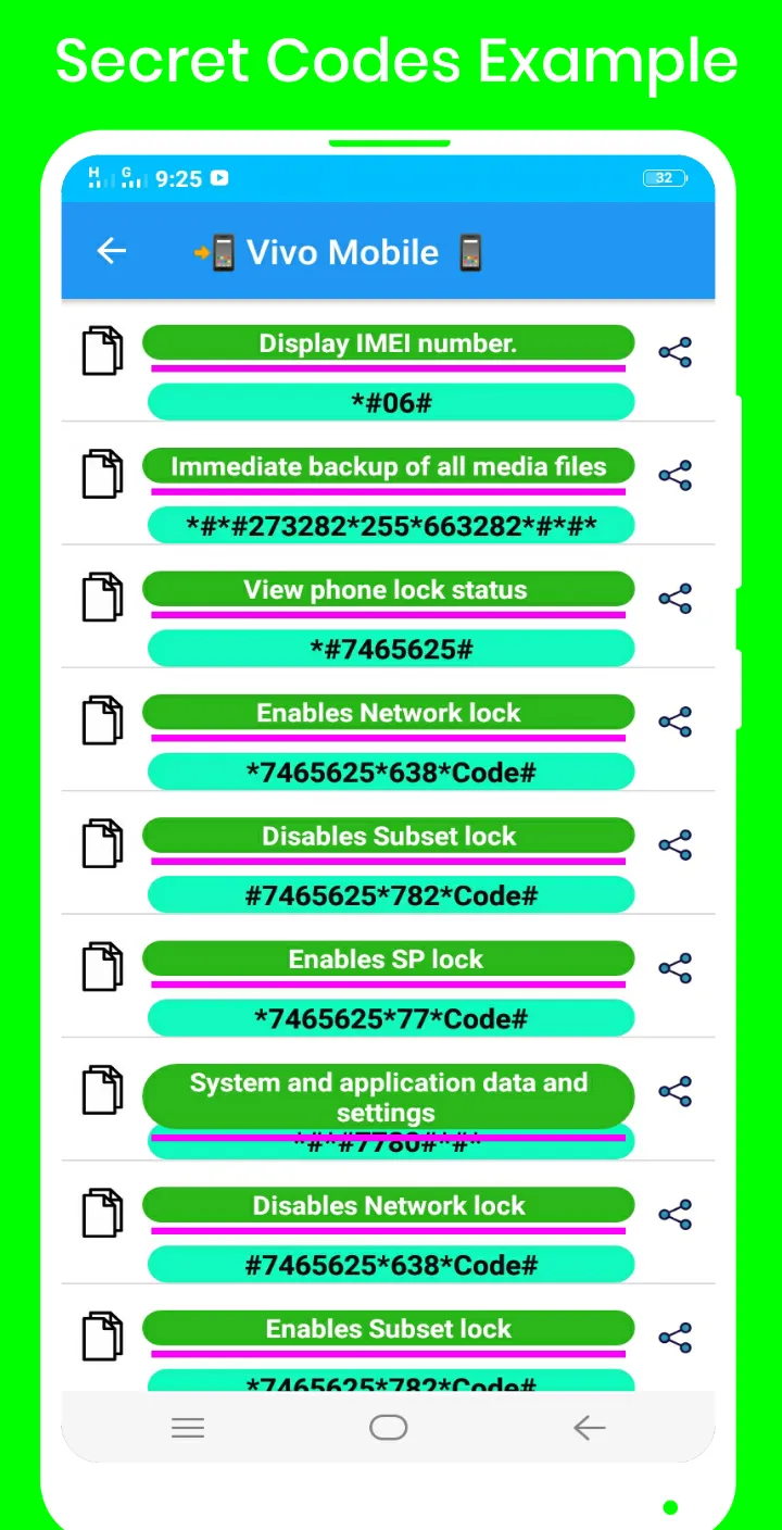 All Mobile Secret Code 2024 | Indus Appstore | Screenshot