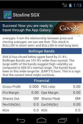 Stoxline SGX | Indus Appstore | Screenshot