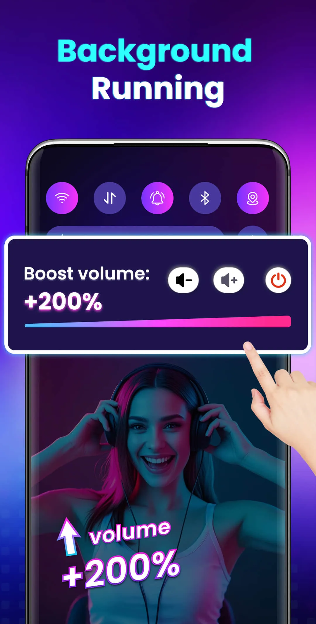 Volume Booster - Sound Booster | Indus Appstore | Screenshot