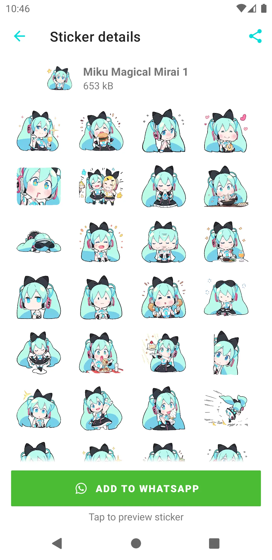 VOCALOID Stickers for WhatsApp | Indus Appstore | Screenshot