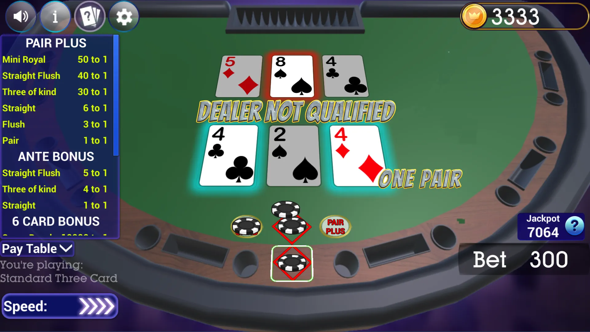 Three Card Poker Texas Holdem | Indus Appstore | Screenshot