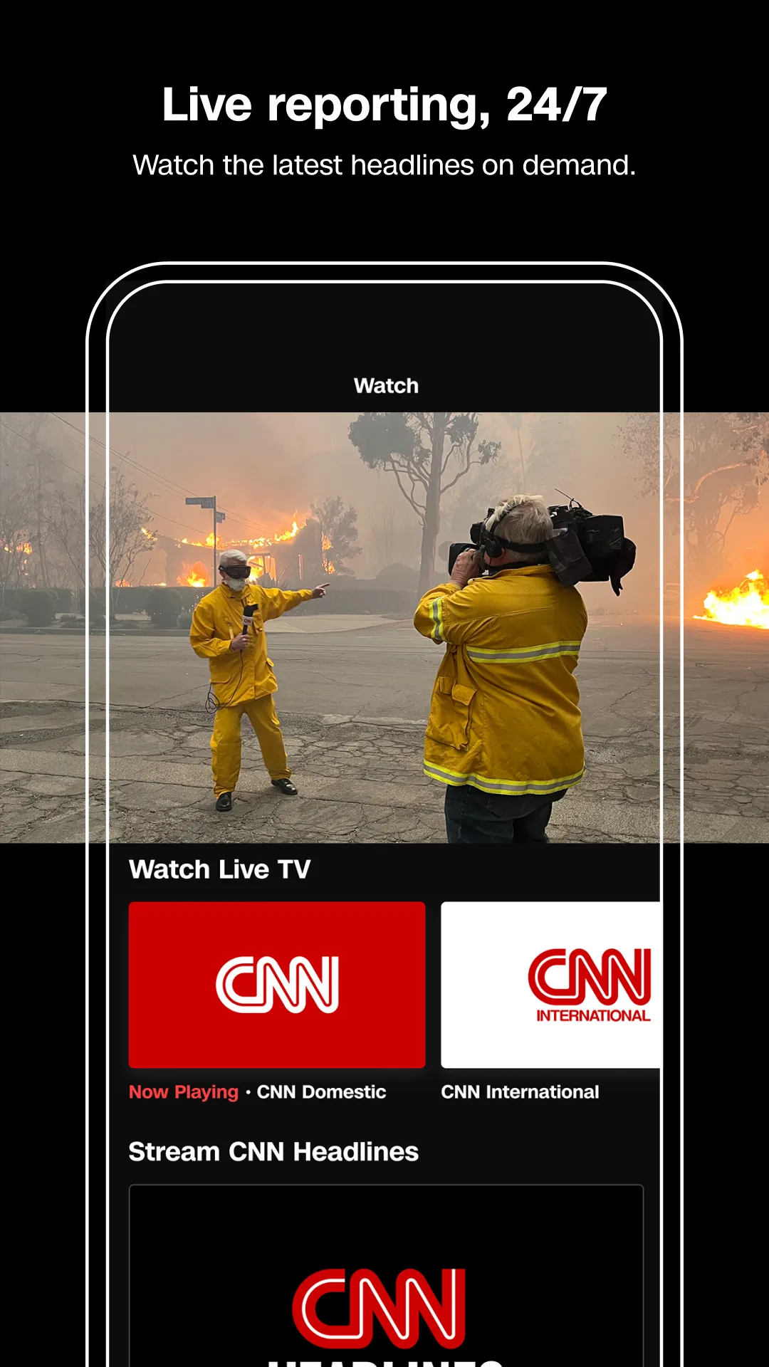CNN: Live & Breaking News | Indus Appstore | Screenshot
