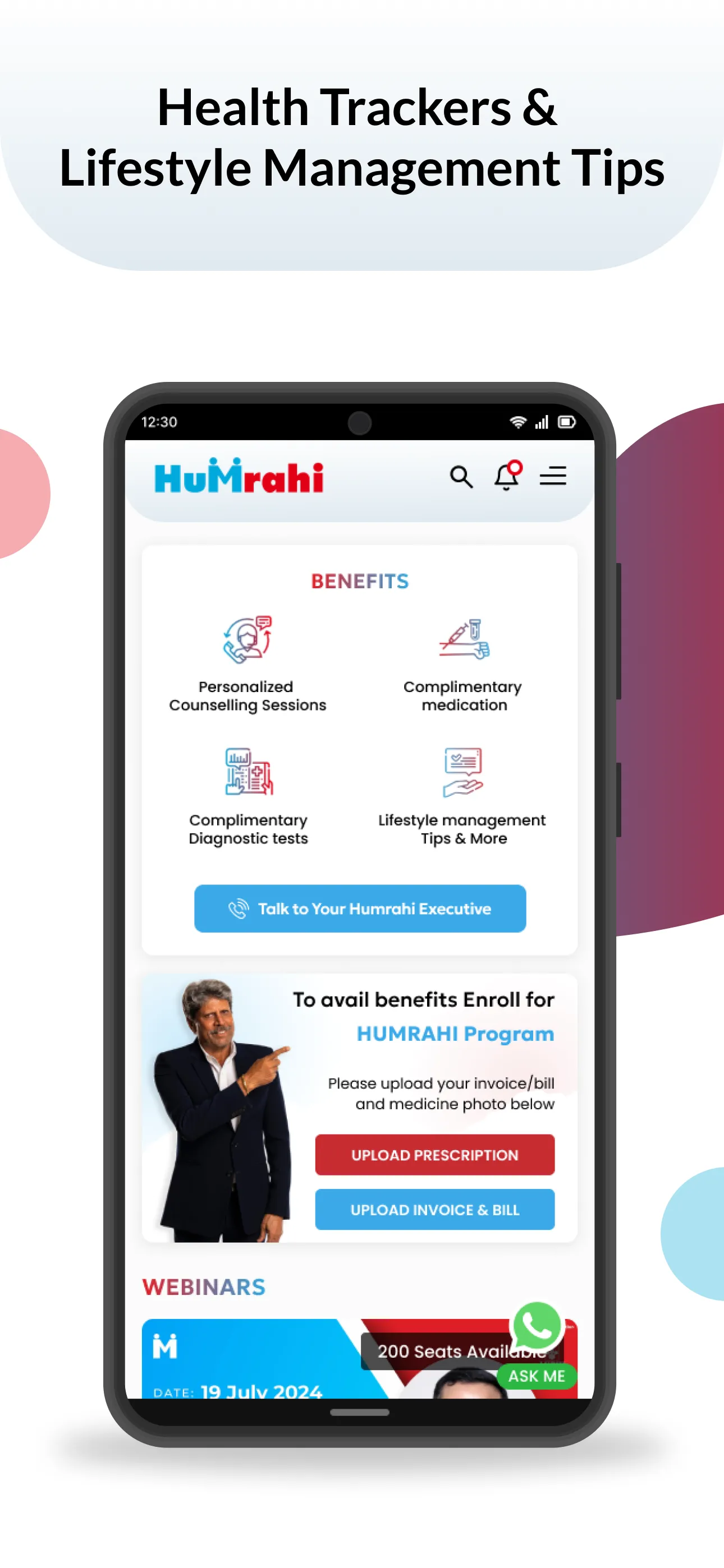 HUMRAHI - Your Partner in Care | Indus Appstore | Screenshot