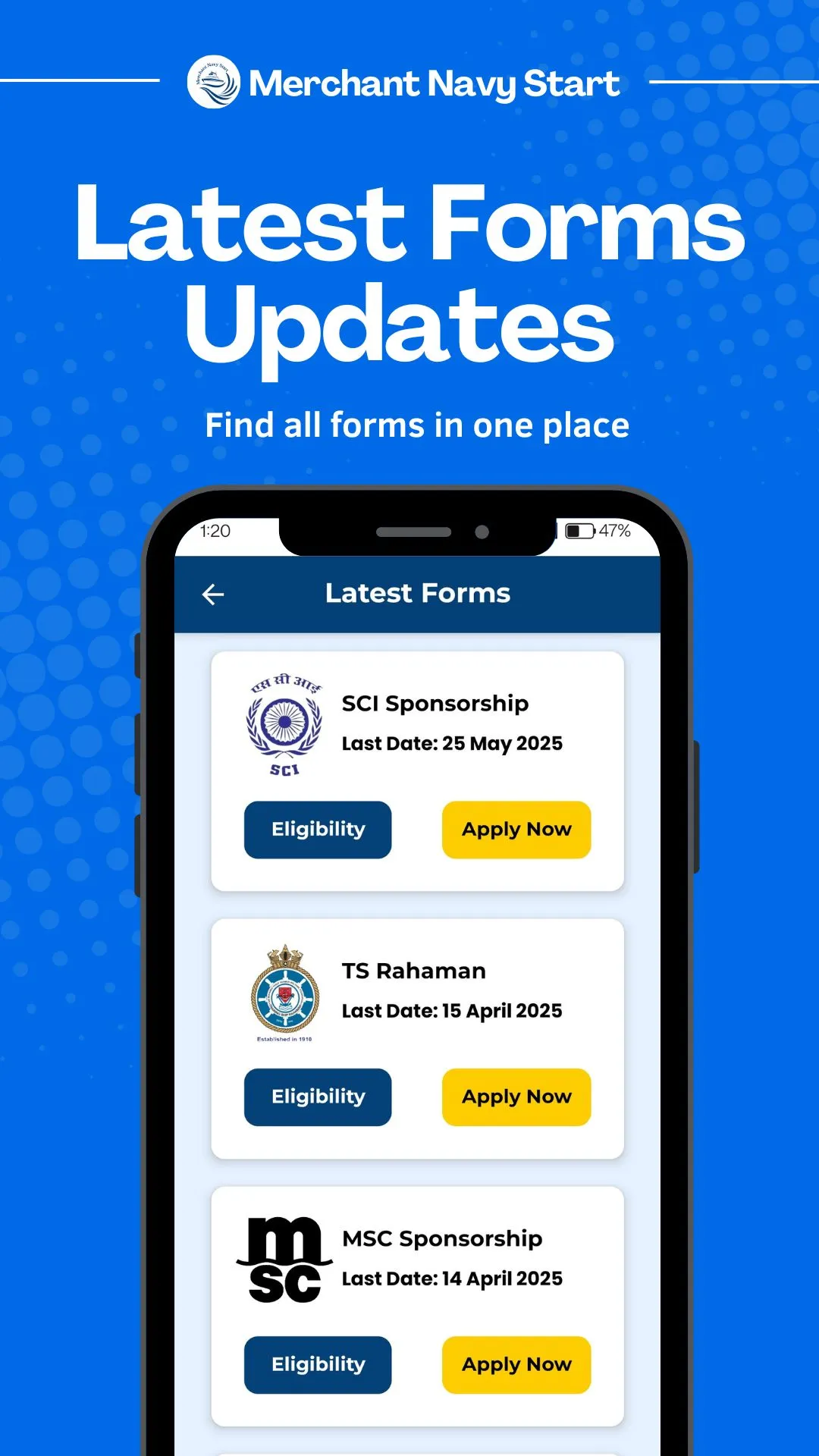 Merchant Navy Start | Indus Appstore | Screenshot