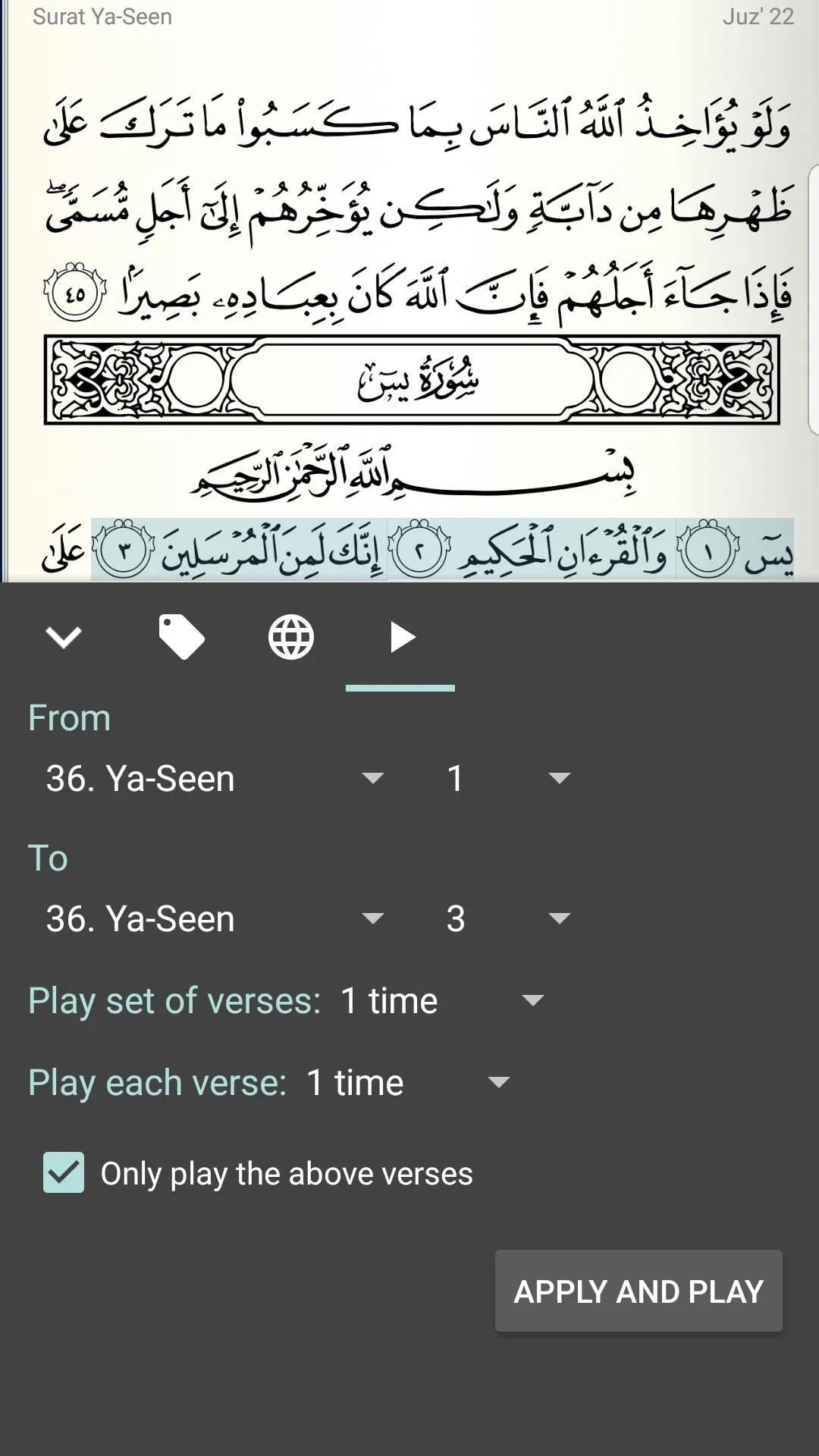 Pocket Quran | Indus Appstore | Screenshot