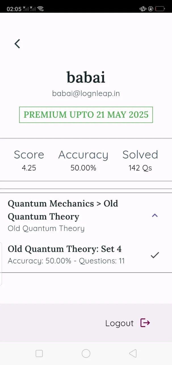 Phtrix: Physics NET,GATE prep | Indus Appstore | Screenshot