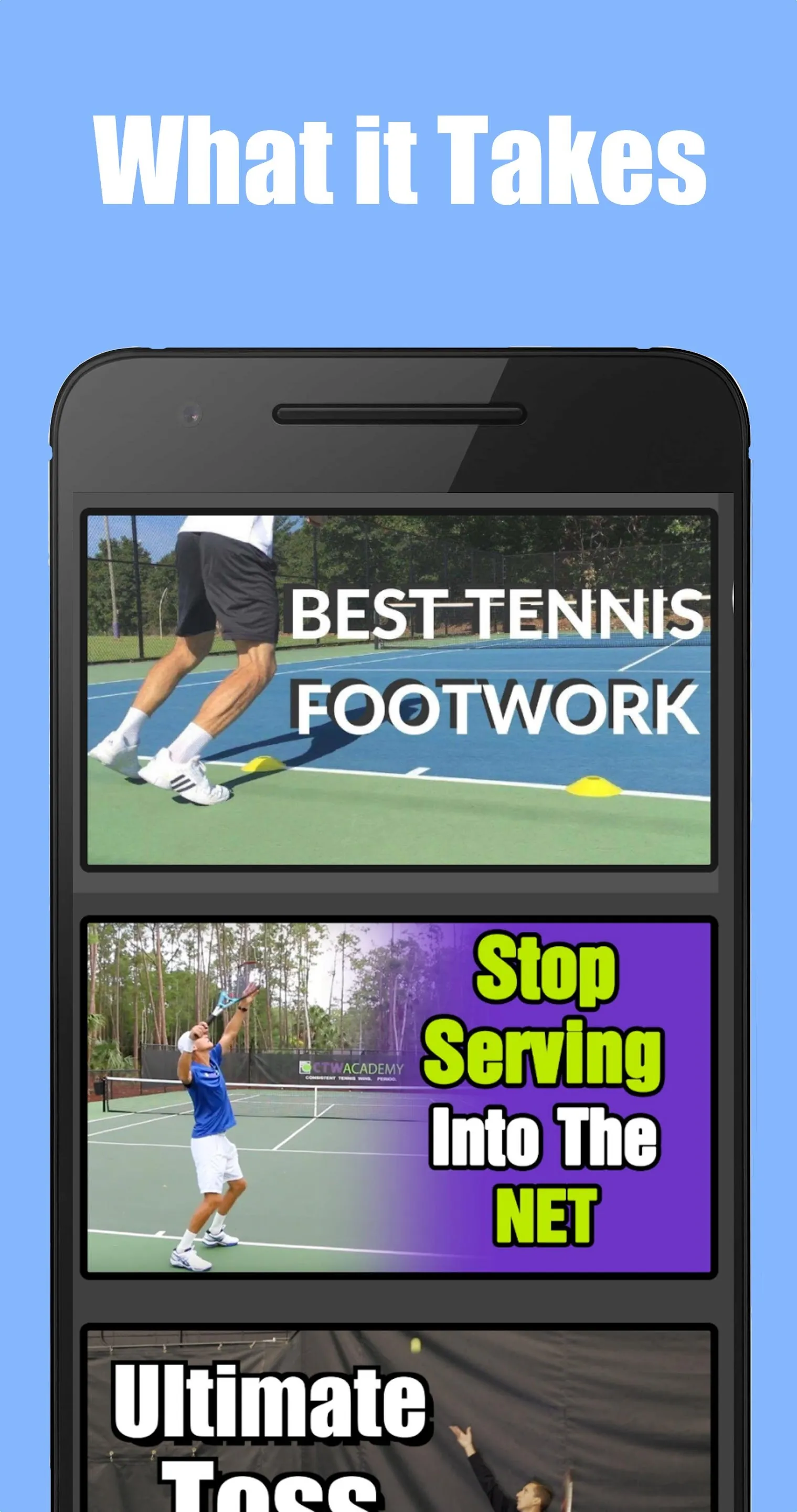 133t Tennis Coach | Training | Indus Appstore | Screenshot