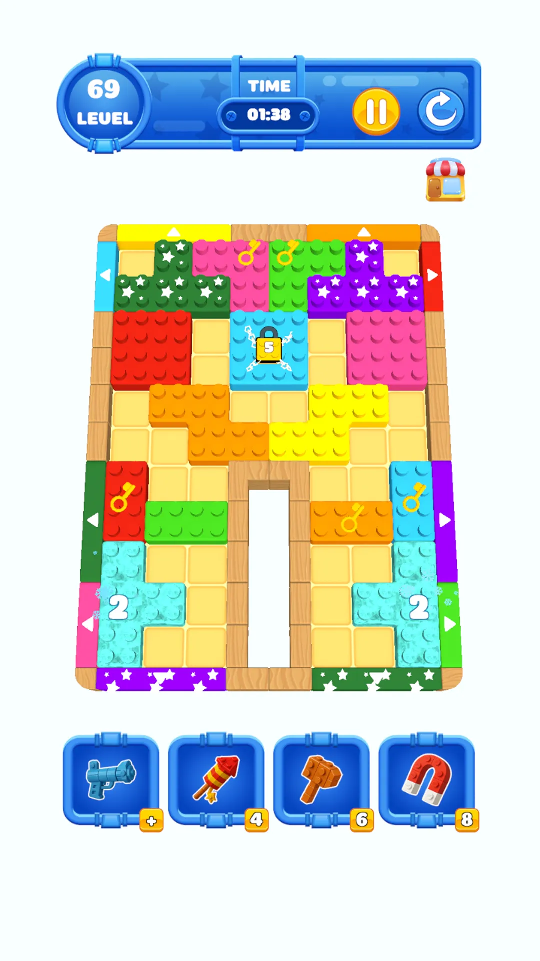 Swipe It: Board Wooden Puzzle | Indus Appstore | Screenshot