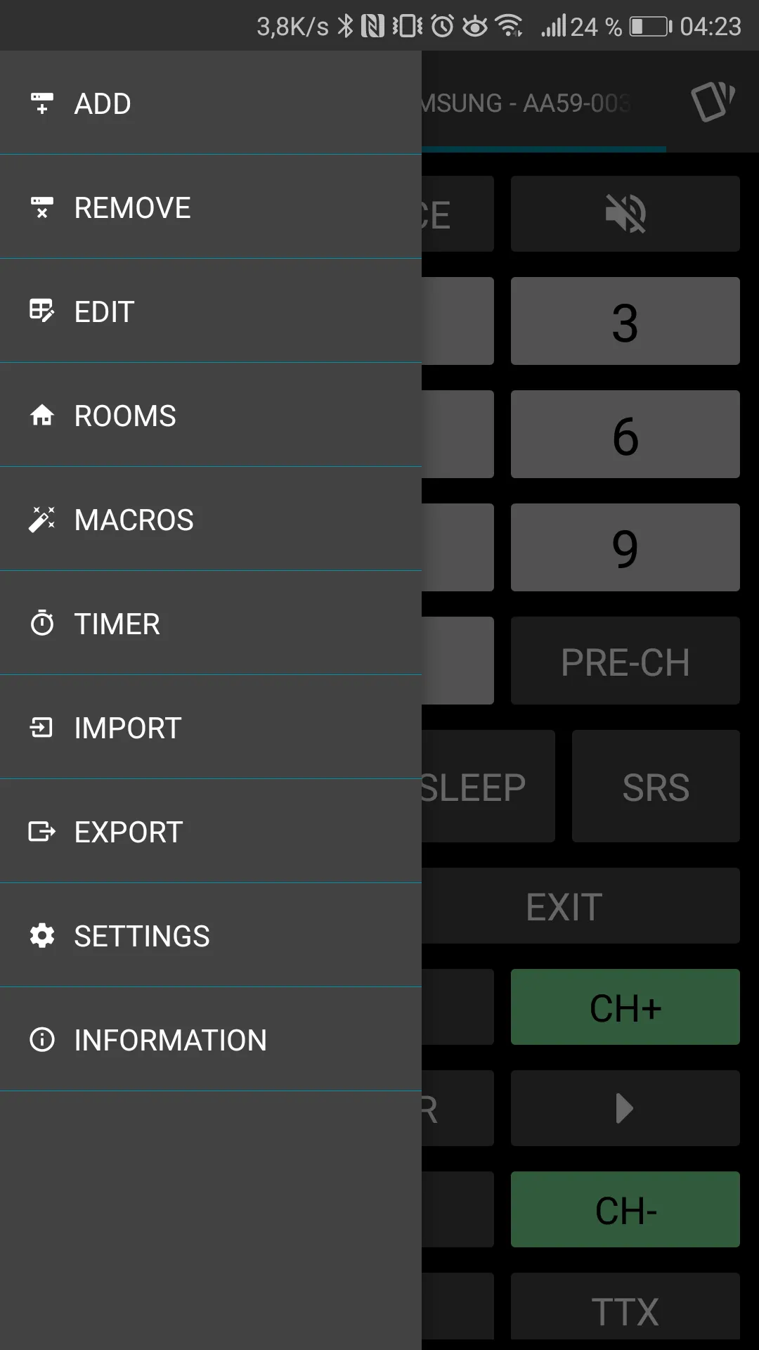 irplus WAVE - Infrared Remote | Indus Appstore | Screenshot