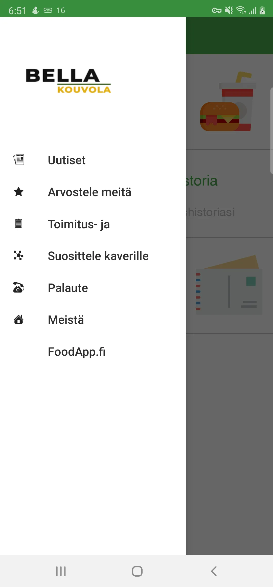 Pizzeria Bella - Kouvola | Indus Appstore | Screenshot