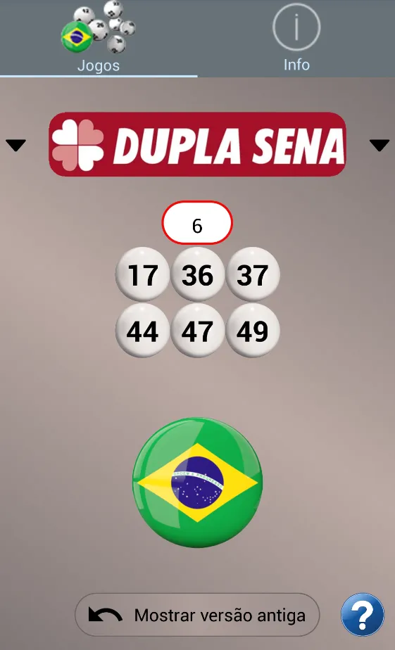 Loteria Brasil: Algoritmo | Indus Appstore | Screenshot