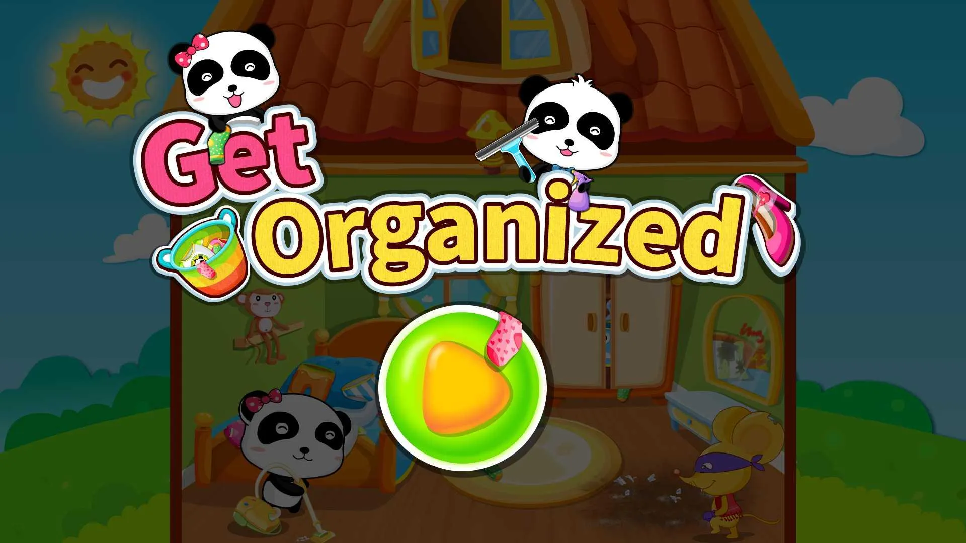 Baby Panda Gets Organized | Indus Appstore | Screenshot