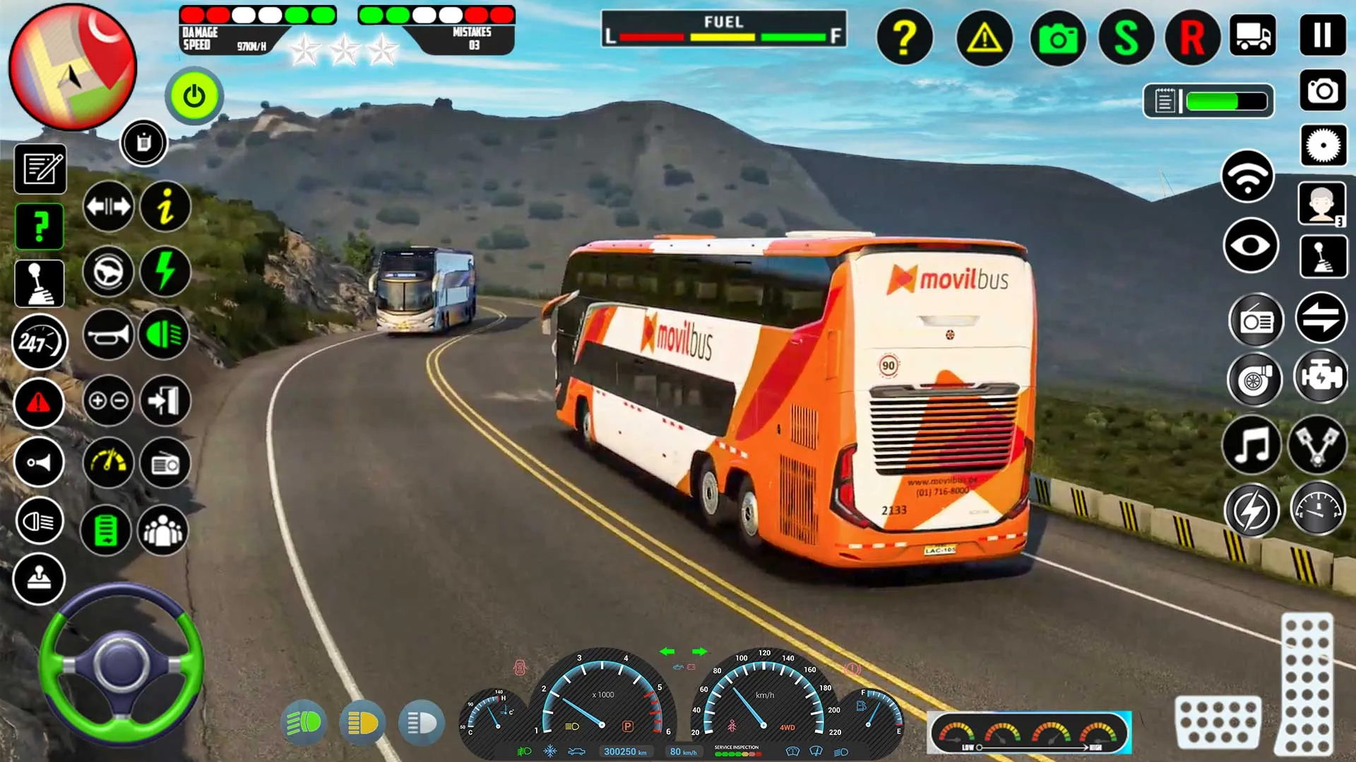 Coach Bus Driving 3D Bus Game | Indus Appstore | Screenshot