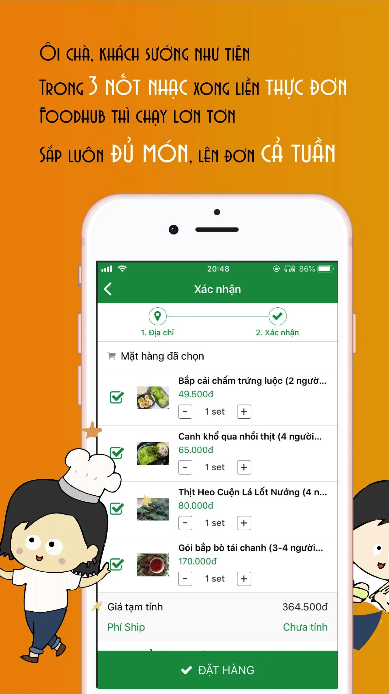 FoodHub - Thực phẩm tự nhiên | Indus Appstore | Screenshot