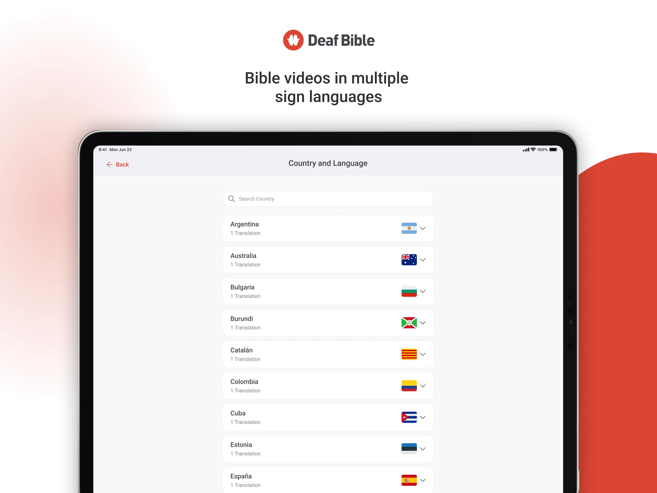 Deaf Bible | Indus Appstore | Screenshot