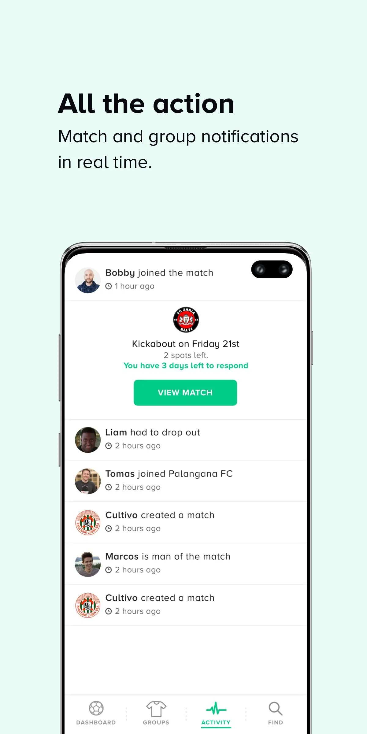 Fulby - Football groups, sorte | Indus Appstore | Screenshot