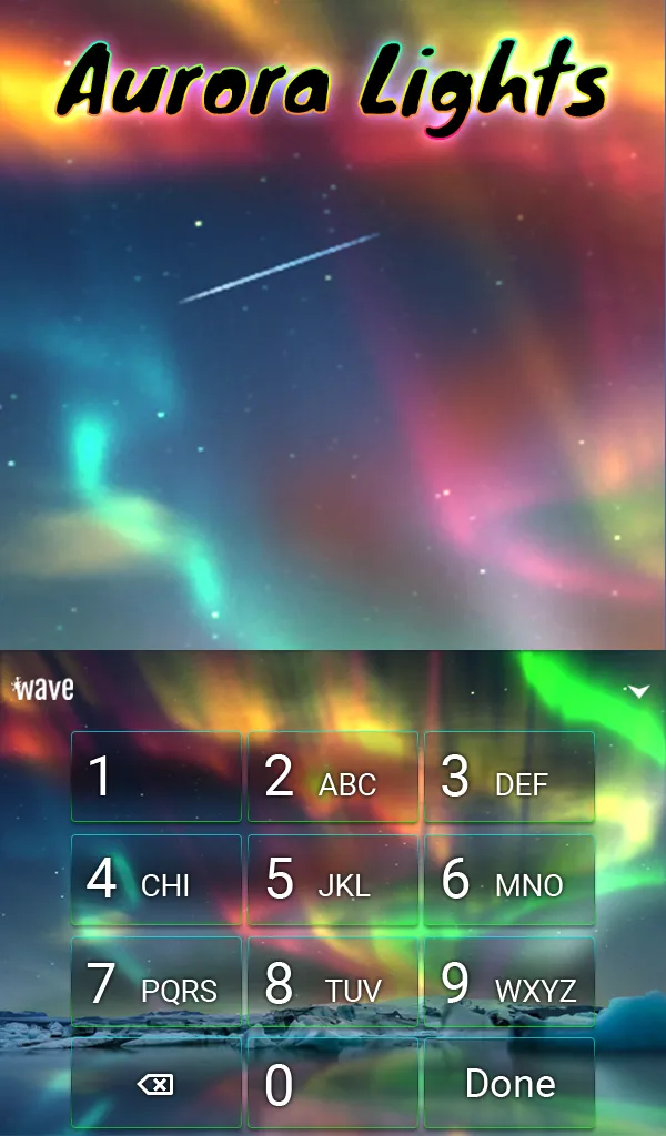 Aurora Live Wallpaper Theme | Indus Appstore | Screenshot