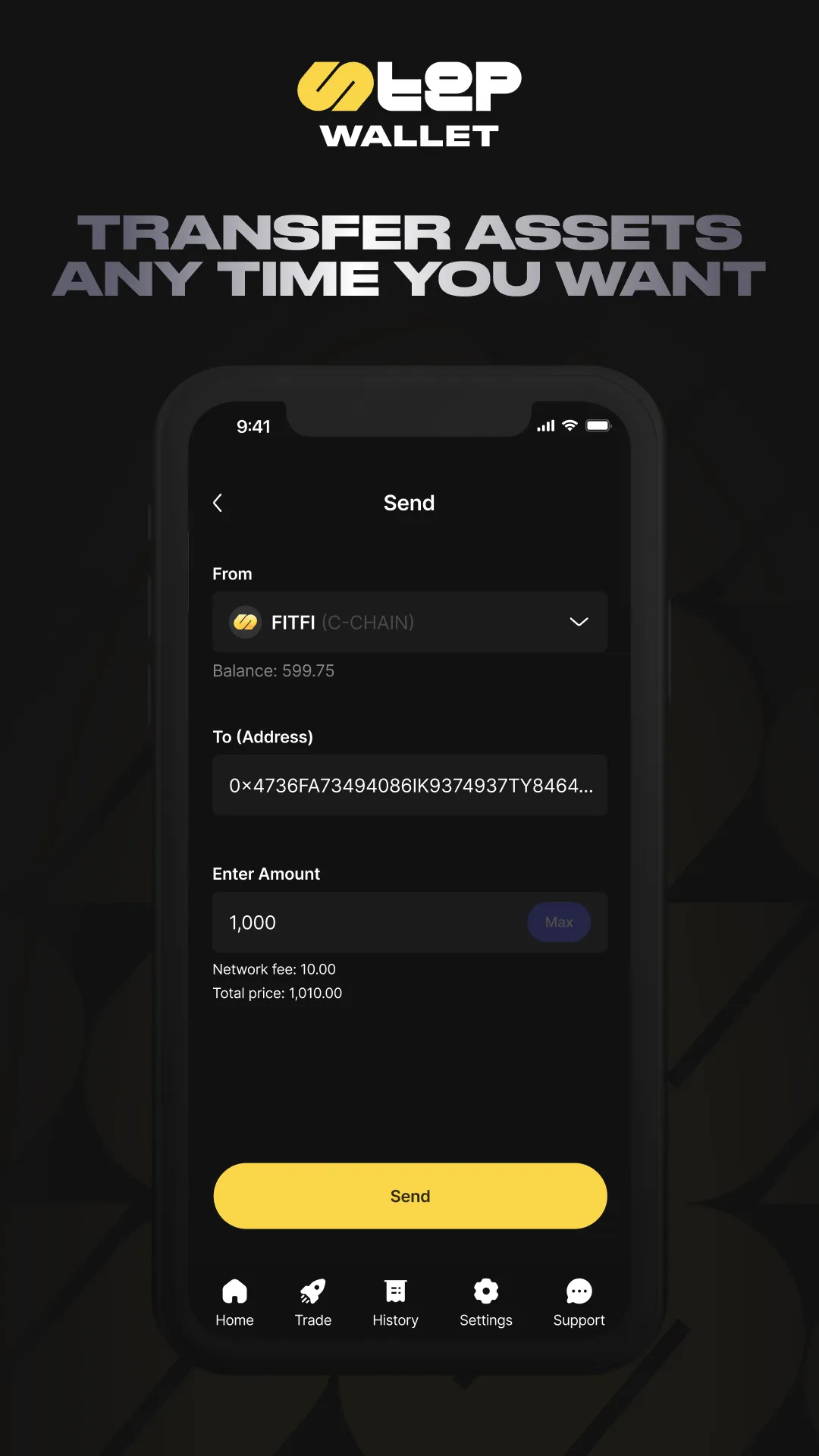 Step Crypto Wallet | Indus Appstore | Screenshot