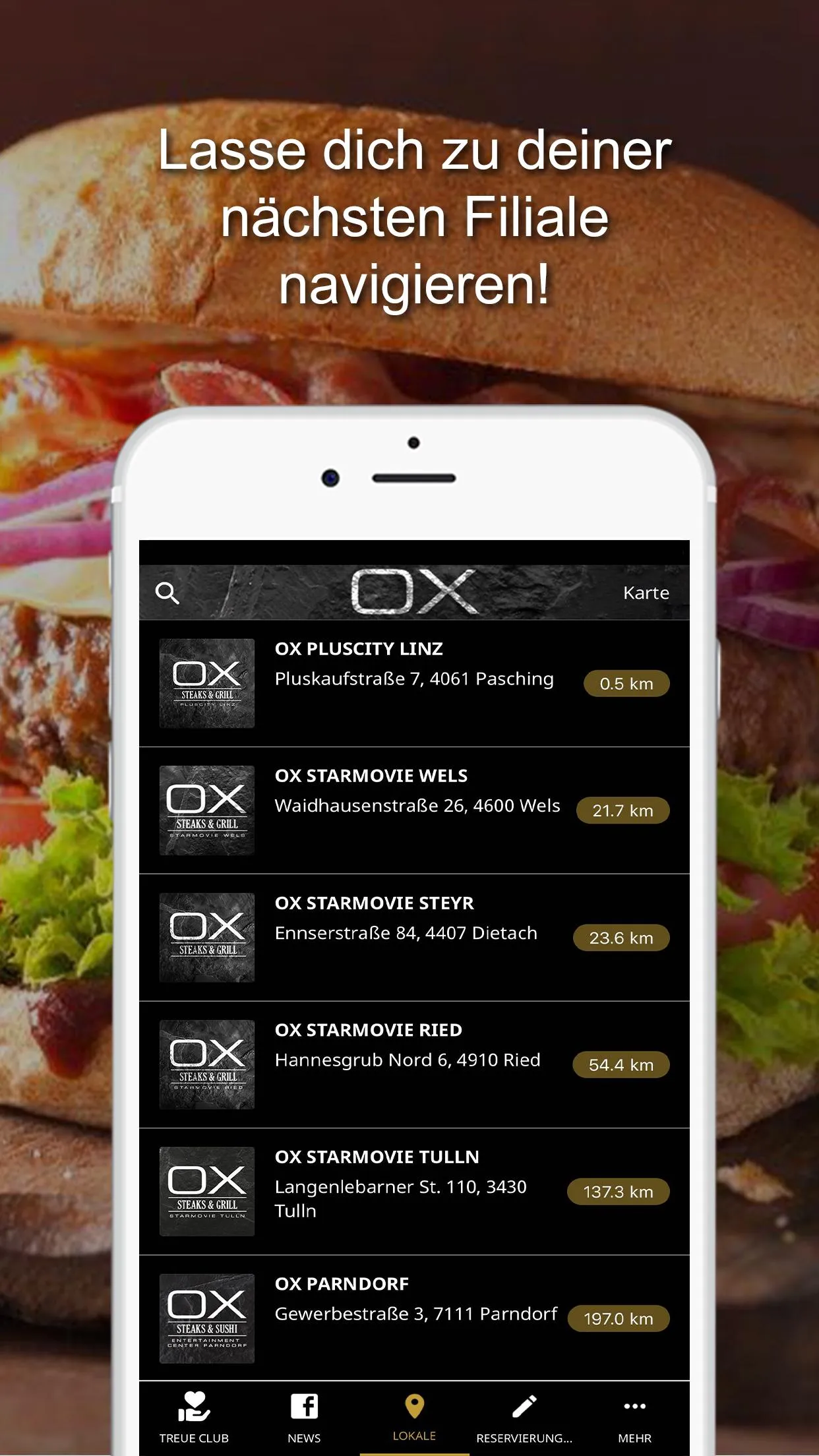 OX Restaurants | Indus Appstore | Screenshot