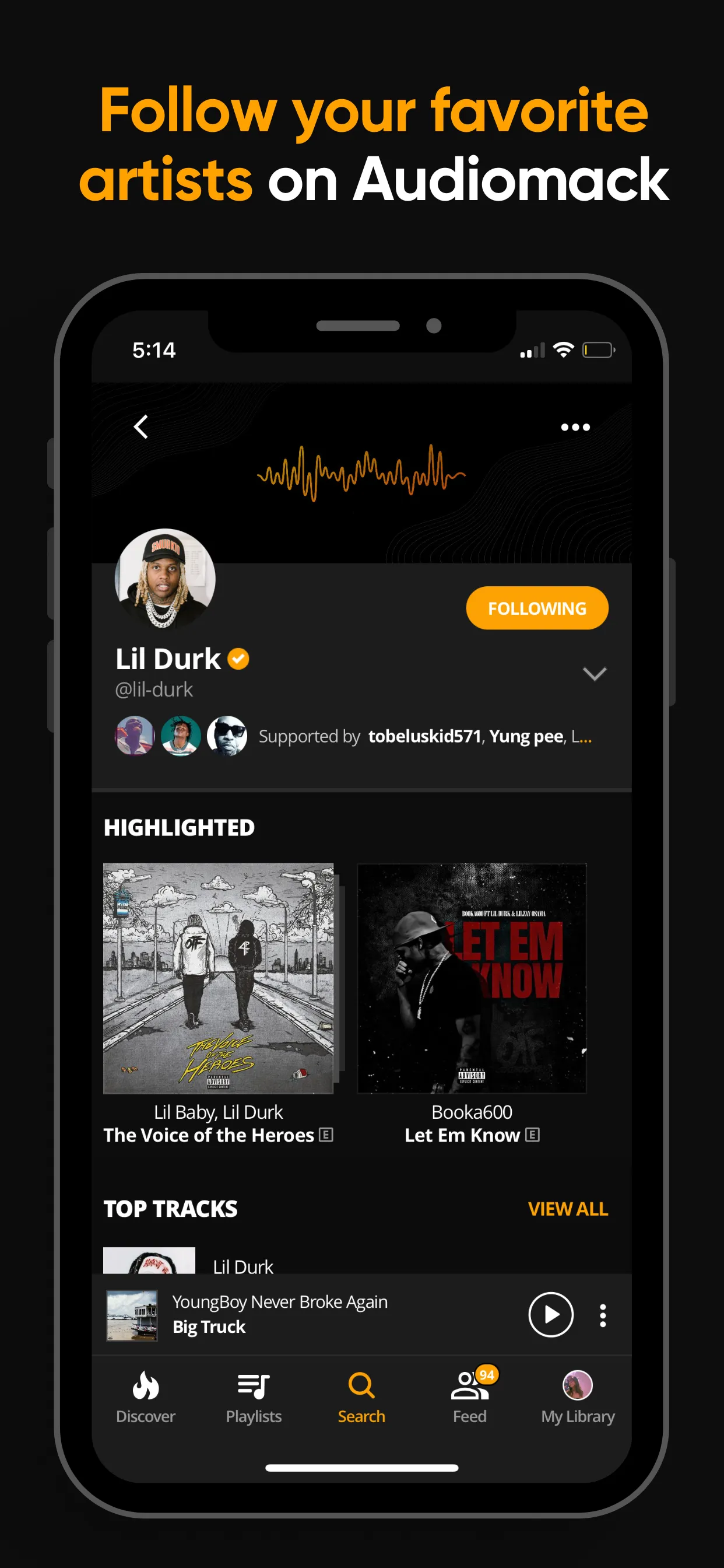 Audiomack: Music Downloader | Indus Appstore | Screenshot