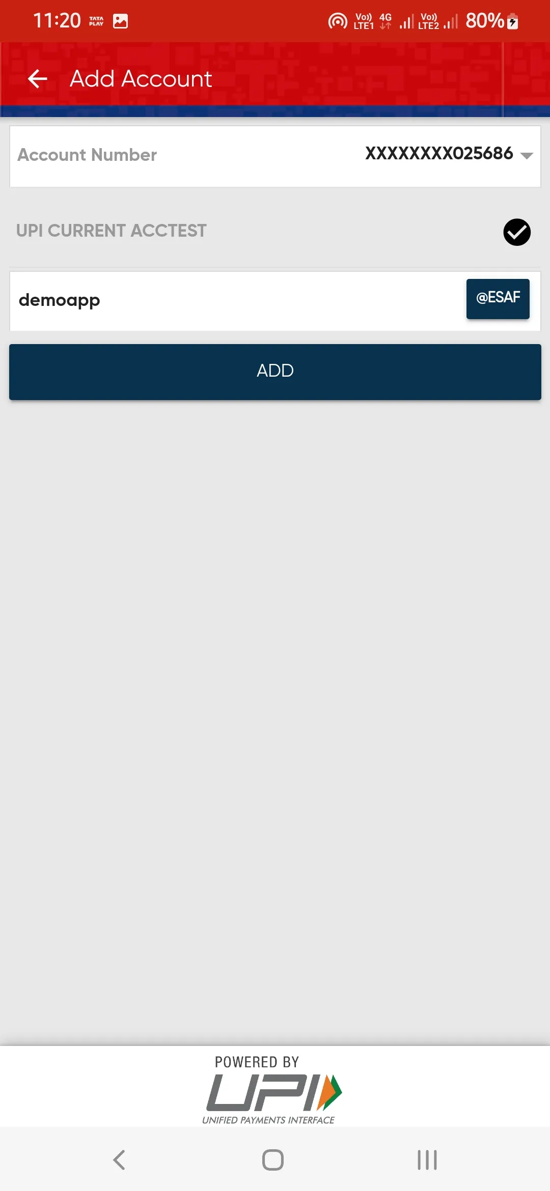 BHIM ESAF UPI | Indus Appstore | Screenshot