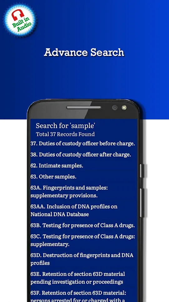 Police & Criminal Evidence Act | Indus Appstore | Screenshot