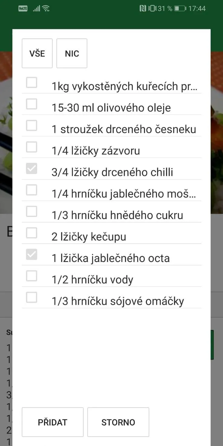 Online kuchařka - recepty pro  | Indus Appstore | Screenshot