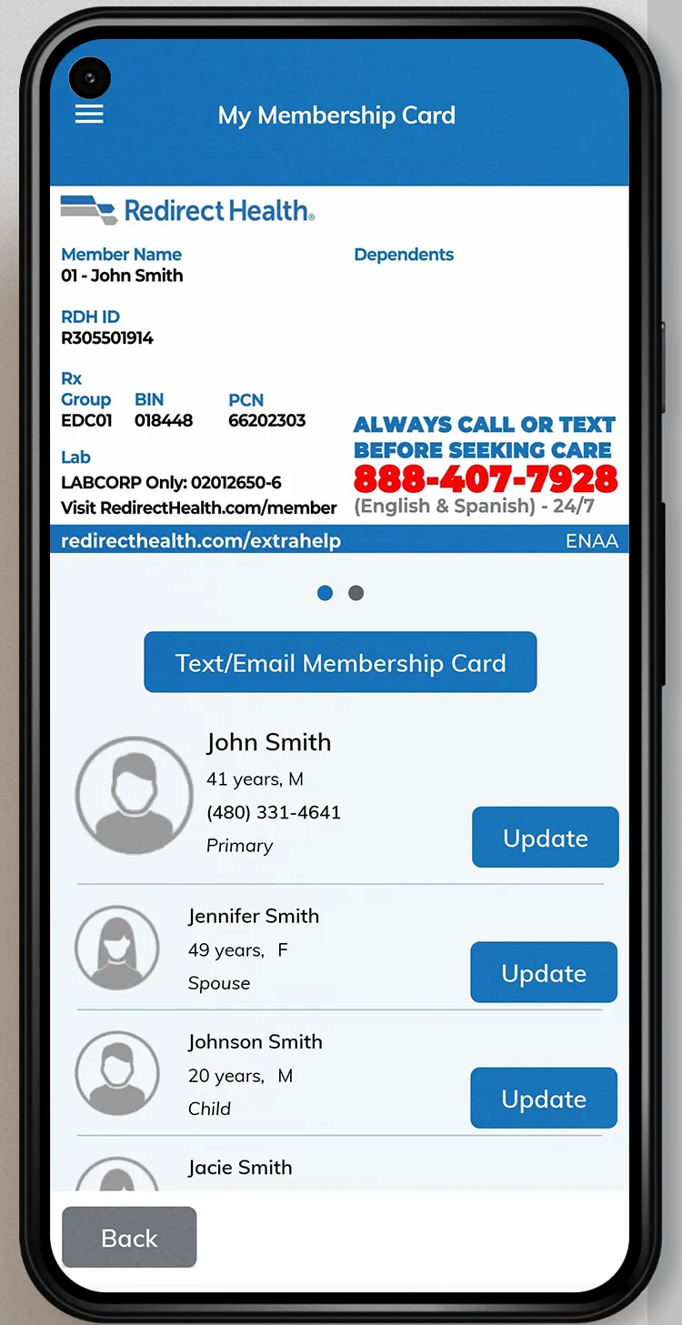 Redirect Health Member App | Indus Appstore | Screenshot